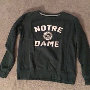 Notre Dame crewneck sweatshirt